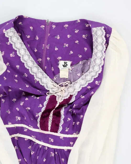 Vintage 70s Prairie Dress - M sold by Rokit product image thumbnail 5