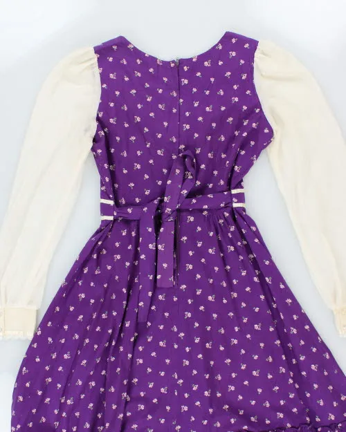 Vintage 70s Prairie Dress - M sold by Rokit product image thumbnail 4