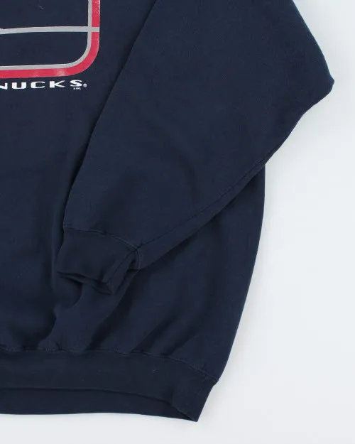 Vintage 90's Vancouver Canucks Sports Sweatshirt - XL sold by Rokit product image thumbnail 4