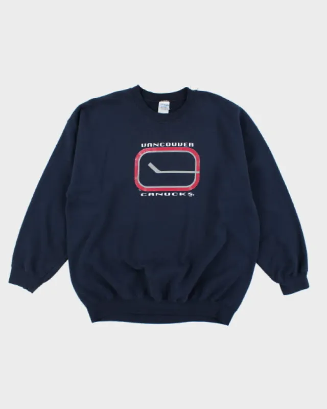 Vintage 90's Vancouver Canucks Sports Sweatshirt - XL sold by Rokit