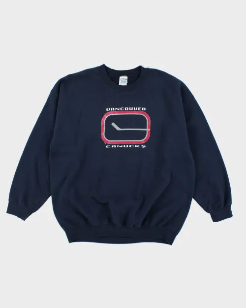 Vintage 90's Vancouver Canucks Sports Sweatshirt - XL sold by Rokit