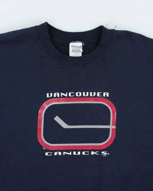 Vintage 90's Vancouver Canucks Sports Sweatshirt - XL sold by Rokit product image thumbnail 3