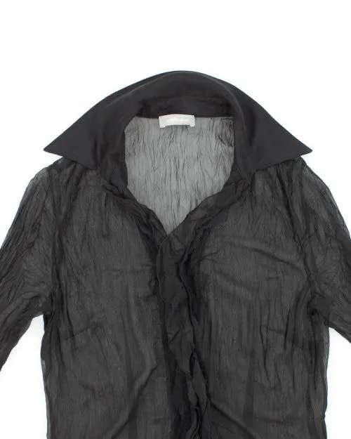 Y2k 00s Steilmann Mesh Shirt - M sold by Rokit product image thumbnail 3