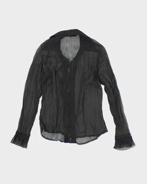 Y2k 00s Steilmann Mesh Shirt - M sold by Rokit product image thumbnail 2