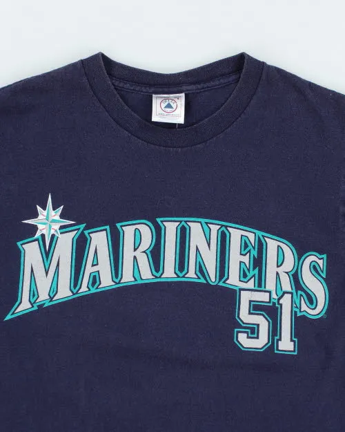 Vintage 90's MLB Seattle Mariners Graphic T-Shirt - S sold by Rokit product image thumbnail 3