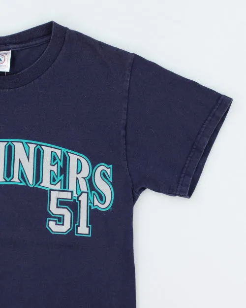 Vintage 90's MLB Seattle Mariners Graphic T-Shirt - S sold by Rokit product image thumbnail 4