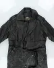 Vintage 90's Harley Davidson Long Leather Trench Coat - L sold by Rokit