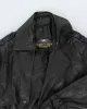 Vintage 90's Harley Davidson Long Leather Trench Coat - L sold by Rokit