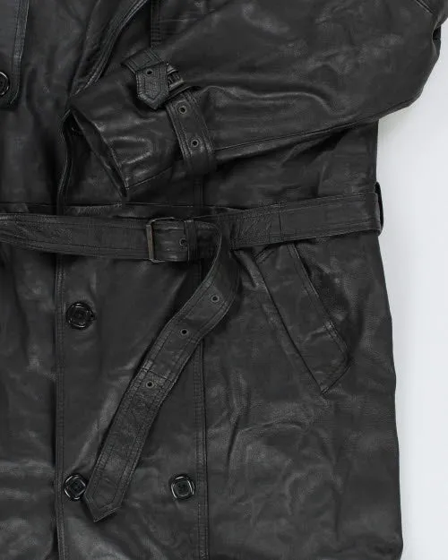 Vintage 90's Harley Davidson Long Leather Trench Coat - L sold by Rokit product image thumbnail 4