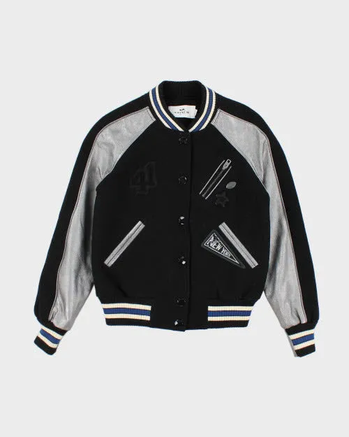 Vintage Coach Two Tone Varsity Jacket - XS sold by Rokit