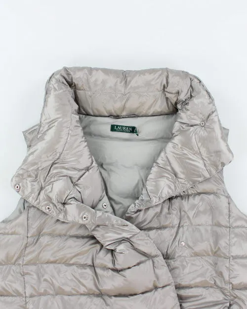 Ralph Lauren Silver Puffer Bodywarmer - L sold by Rokit product image thumbnail 3