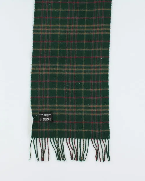 Vintage Christian Dior Plaid Scarf sold by Rokit product image thumbnail 2