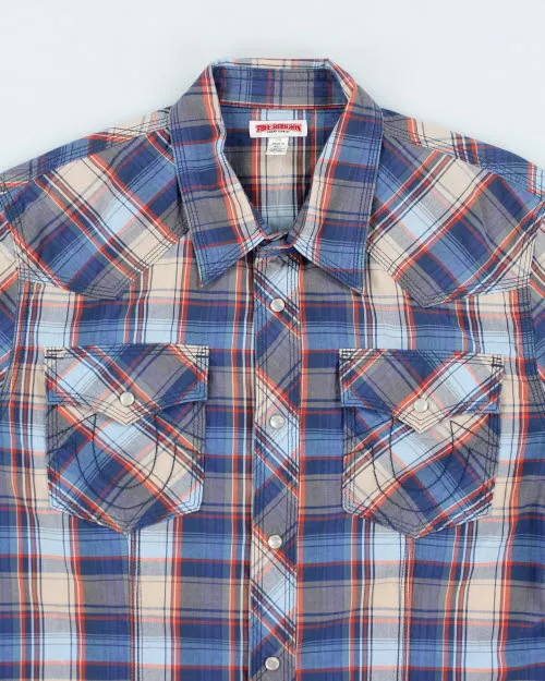 Vintage Y2K True Religion Snap Button Western Shirt - L sold by Rokit product image thumbnail 3