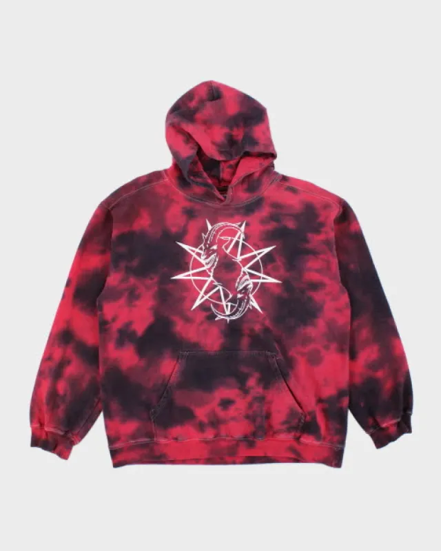 Vintage 2000's Slipknot Tie-Dye Hoodie - L sold by Rokit