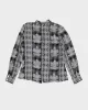 Y2k 00s Como Pattern Sheer Shirt - M sold by Rokit