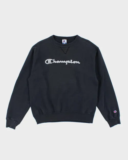 Vintage 90's Champion Centre Logo Sweatshirt - L sold by Rokit