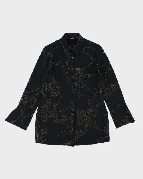 Vintage 90s Vicci Floral Shirt - M sold by Rokit