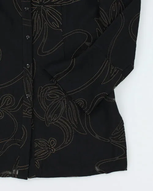 Vintage 90s Vicci Floral Shirt - M sold by Rokit product image thumbnail 4