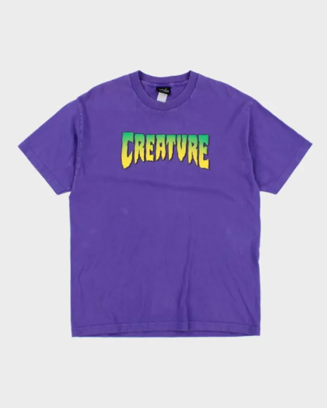 Vintage 2000's Creature Skateboards Graphic T-Shirt - L sold by Rokit