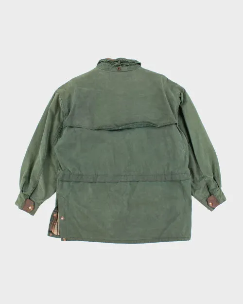 Vintage 90's Waxed Collared Hunting Jacket - M sold by Rokit product image thumbnail 2