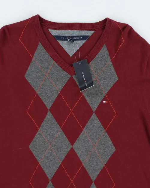 Deadstock Tommy Hilfiger V-neck Knit Jumper - L sold by Rokit product image thumbnail 3