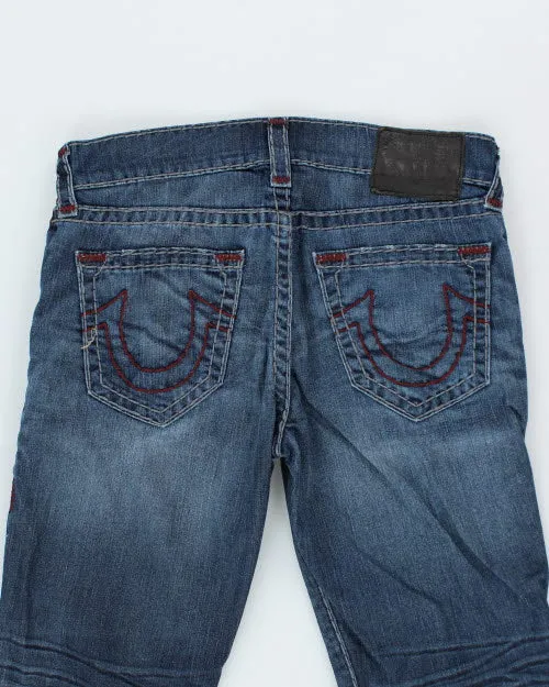 Vintage Y2K True Religion Wide Leg Denim Jeans - W34 L30 sold by Rokit product image thumbnail 4