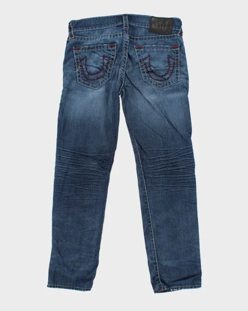 Vintage Y2K True Religion Wide Leg Denim Jeans - W34 L30 sold by Rokit product image thumbnail 2