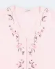 Y2k 00s Precis Pink embroidered Cardigan - M sold by Rokit
