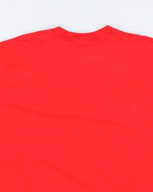 Vintage 2000's Calgary Flames Spell Out NHL T-Shirt - XL sold by Rokit product image thumbnail 4