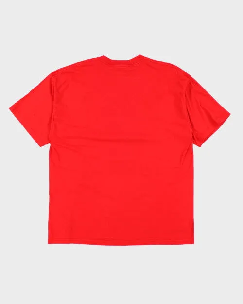 Vintage 2000's Calgary Flames Spell Out NHL T-Shirt - XL sold by Rokit product image thumbnail 2