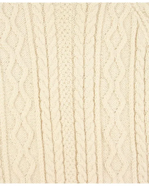 Vintage 70s Hordon Wool Aran Jumper - L sold by Rokit product image thumbnail 4