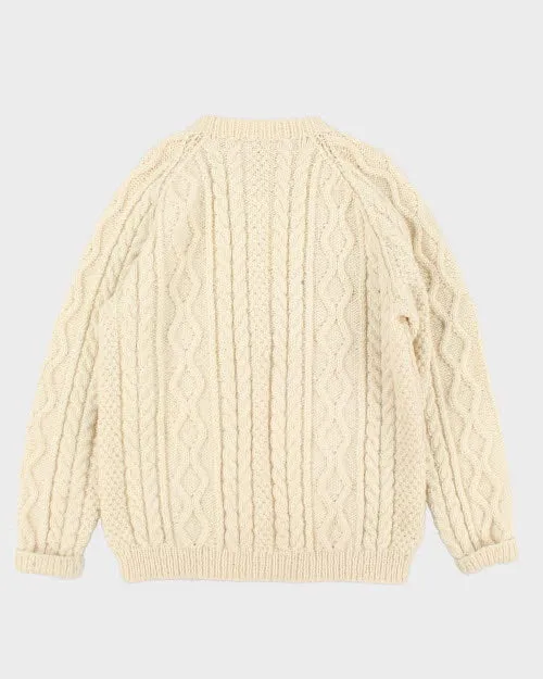 Vintage 70s Hordon Wool Aran Jumper - L sold by Rokit product image thumbnail 2