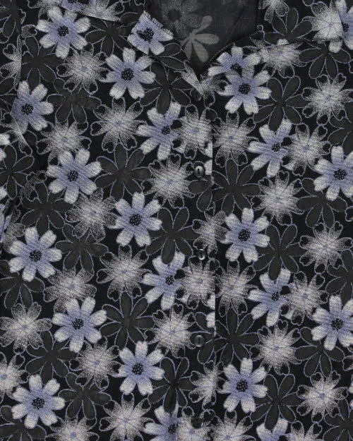 Vintage 90s Cotton Ginny Sheer Blouse - M sold by Rokit product image thumbnail 4