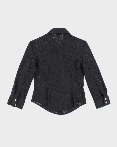 Versace Lace Sheer Shirt - S sold by Rokit product image thumbnail 2