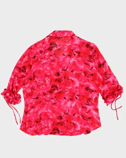 Y2k 00s Caviar Ruffle Sleeve Blouse - M sold by Rokit product image thumbnail 2