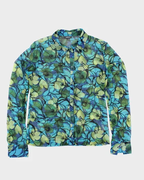 Y2k 00s Mexx Mesh Blouse - XL sold by Rokit