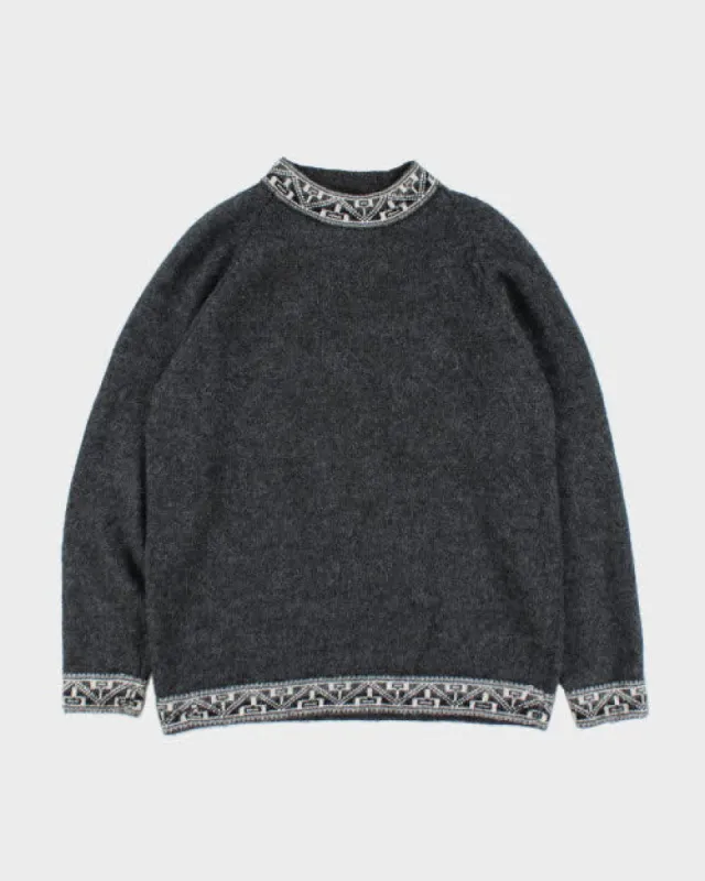 Vintage Alpaca Tops Jumper - M sold by Rokit