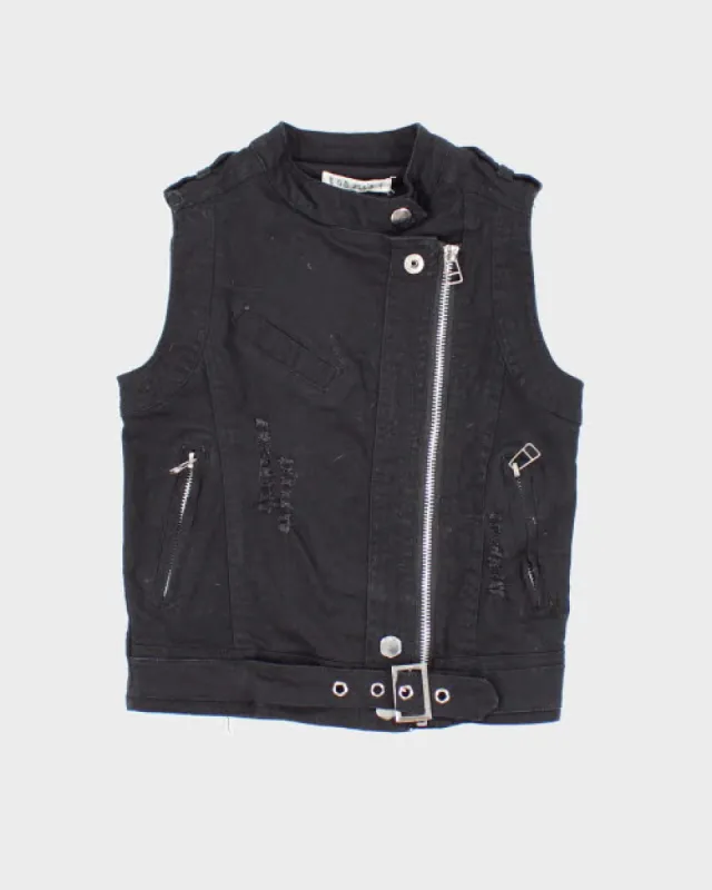 Y2k 00s Z&sis Buckle Top - XXS sold by Rokit