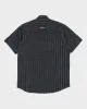 Vintage Point Zero Striped Short Sleeve Shirt - M sold by Rokit