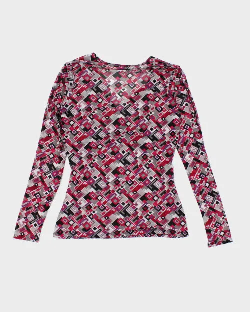 Y2k 00s Ricki's Mesh Top - M sold by Rokit product image thumbnail 2