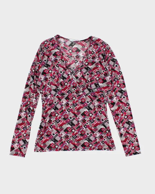 Y2k 00s Ricki's Mesh Top - M sold by Rokit