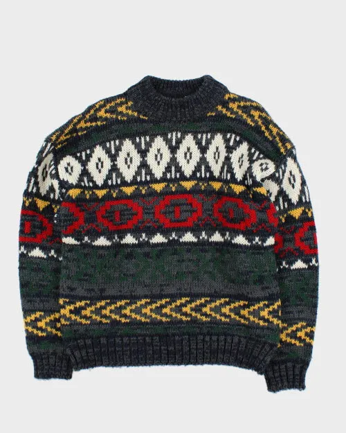 Vintage Nino Foriec Wool Blend Jumper - S sold by Rokit
