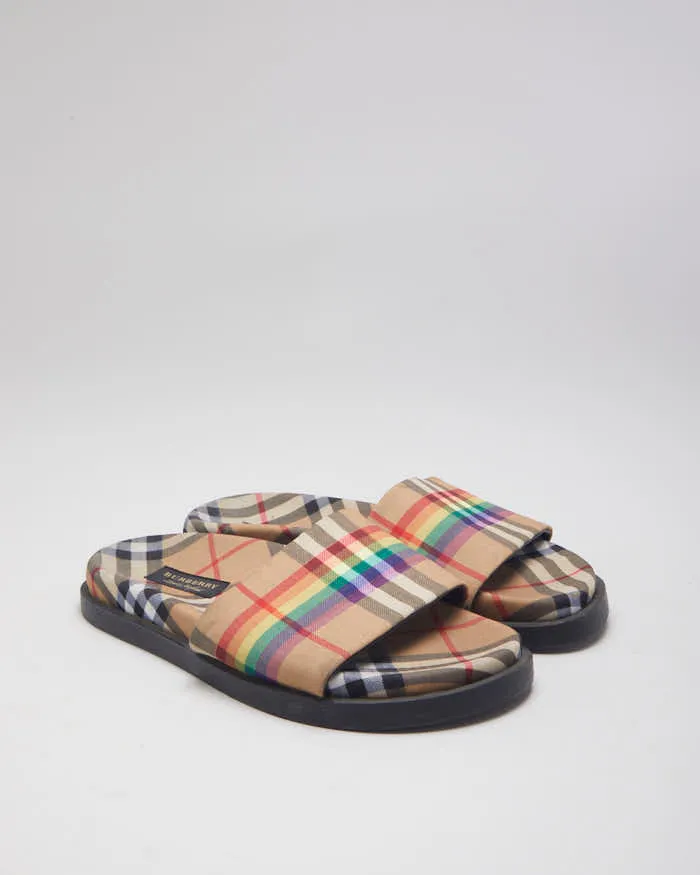 Burberry Pride Sliders - UK5 sold by Rokit