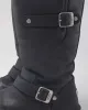 UGG Fur Lined Winter Black Boots - UK 8 sold by Rokit