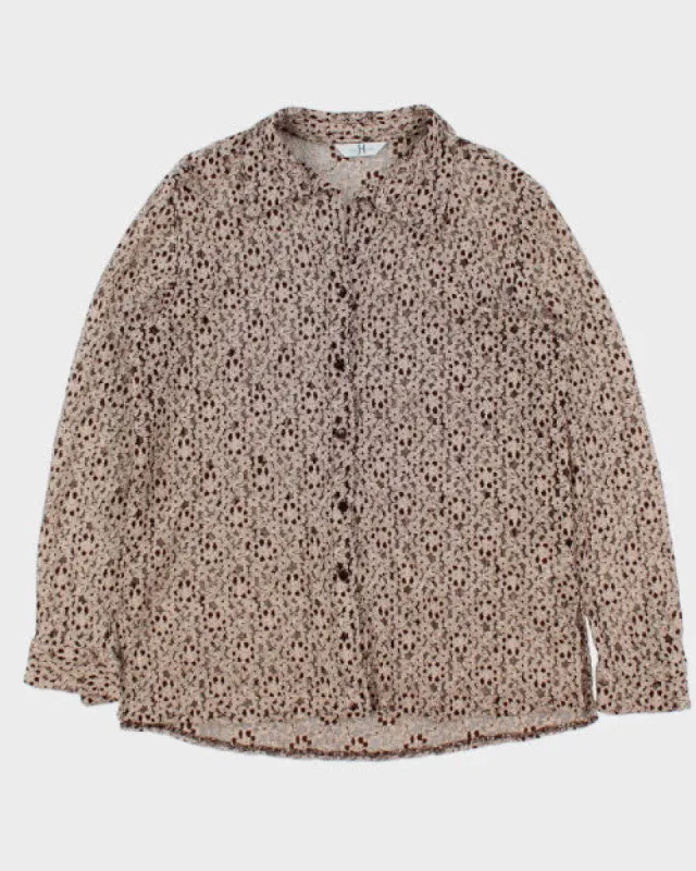 Y2k 00s Joanna Hope Lace Blouse - L sold by Rokit