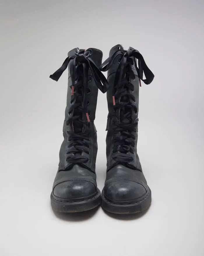 Vintage 90's Dr Martens Long Ribbon Boots - UK 6 sold by Rokit product image thumbnail 3