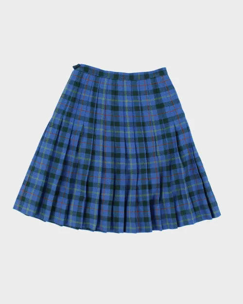 Tan F Jay Wool Plaid Skirt - XS sold by Rokit product image thumbnail 2