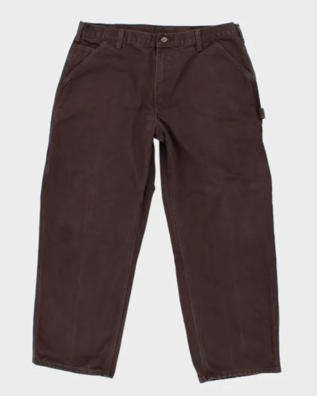 Vintage Carhartt Single Knee Carpenter Trousers - W36 L26 sold by Rokit