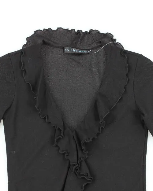 Y2k 00s To The Max! Mesh Ruffle Top - XS sold by Rokit product image thumbnail 3
