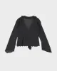 Y2k 00s To The Max! Mesh Ruffle Top - XS sold by Rokit
